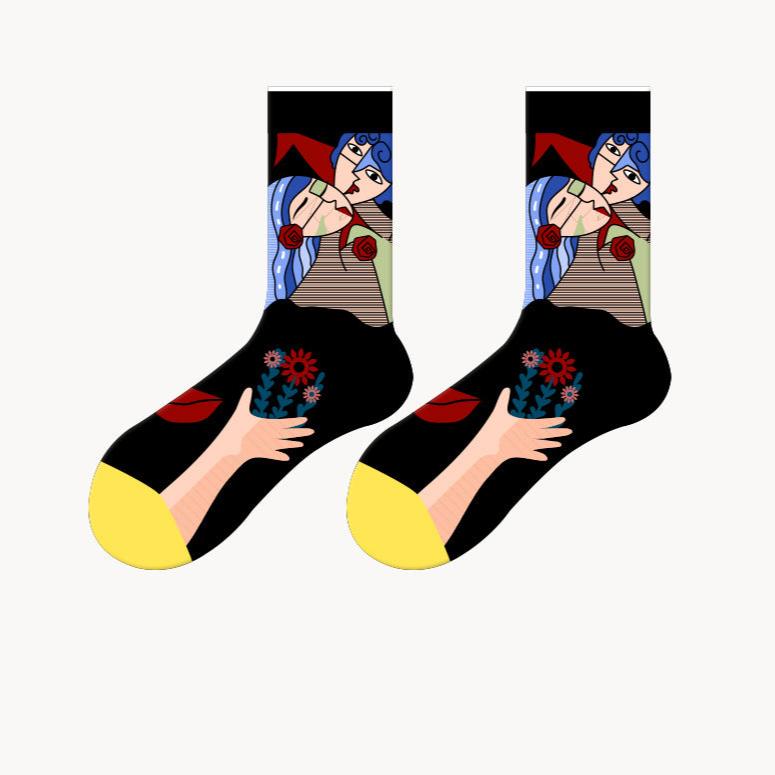 Socks - abstract painting