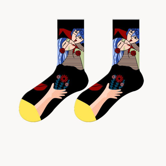 Socks - abstract painting