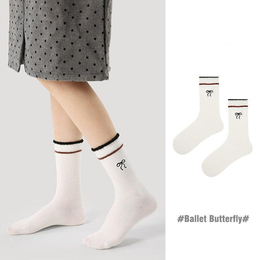 Socks - Ballet Butterfly