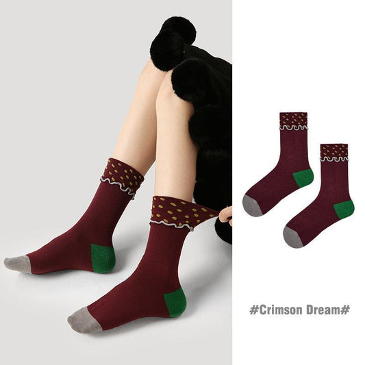 Socks - Crimson Dream